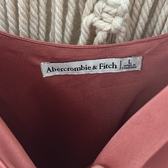 Abercrombie and Fitch - Elegant Rust Slip Dress L - Picture 4 of 6